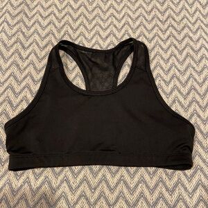 Old Navy Active Girls Black Sports Bra Sz 14–16